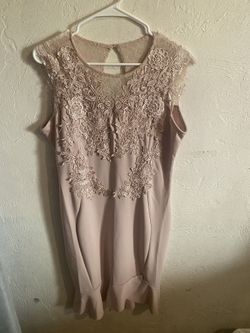 Nude FashionNova Dress