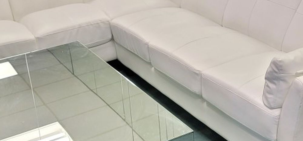 White L SHAPED SECTIONALS