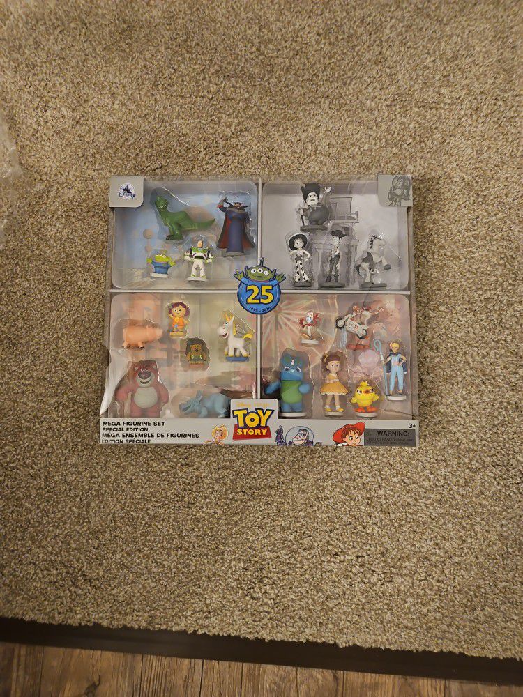 TOY STORY 25 YEARS (1(contact info removed)) FIGURINE SET