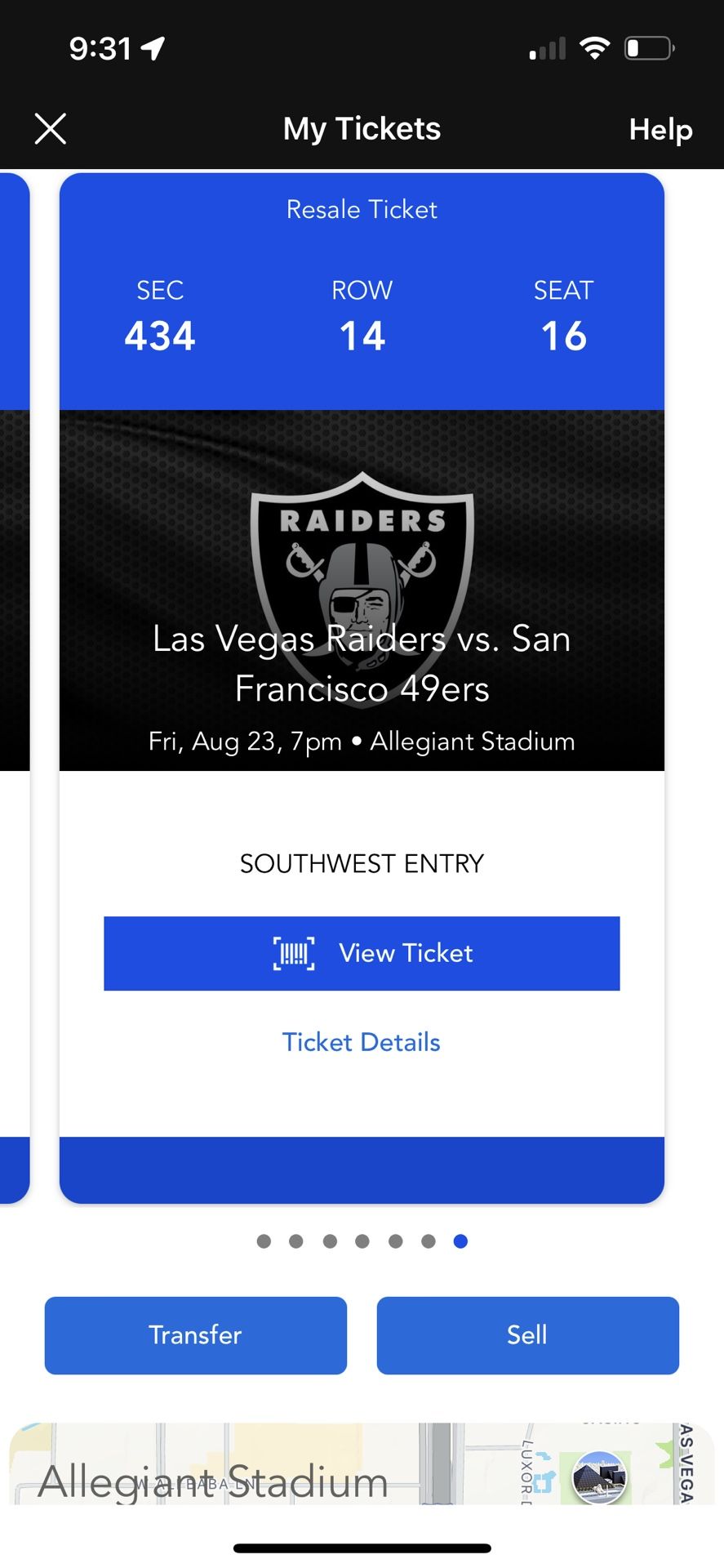 49er Vs Raiders Tickets August 23 In Vegas