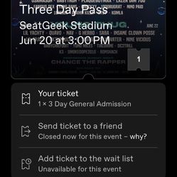 Summer Smash 3-day Pass