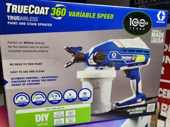 Graco truecoat 360 variable speed electric airless paint sprayer