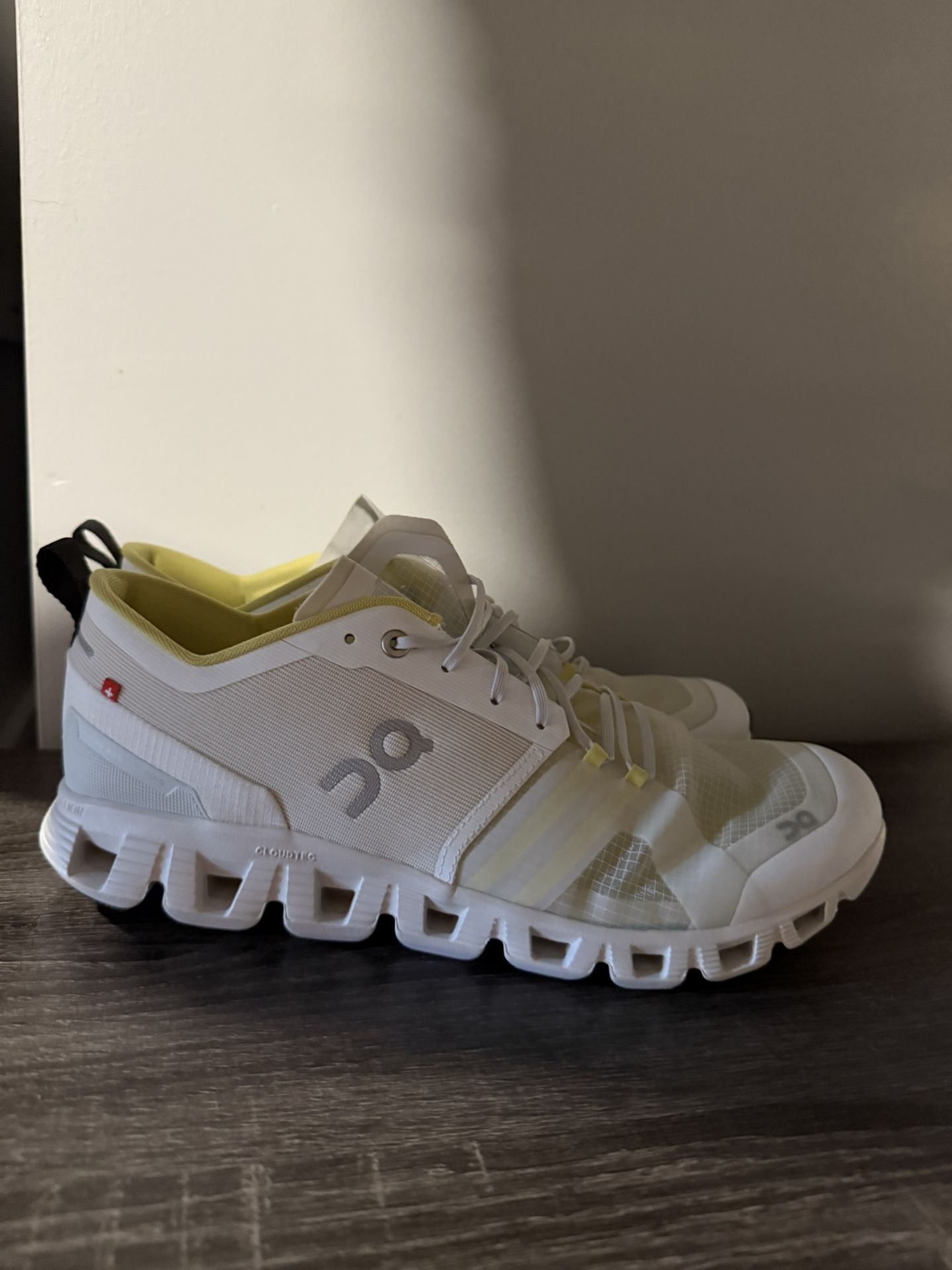 On cloud shoes