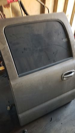 Silverado crew cab back doors