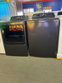 GE Profile Top Load Washer and Gas Dryer!!