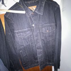 Men’s Denim Jacket Small Fits Like Medium 
