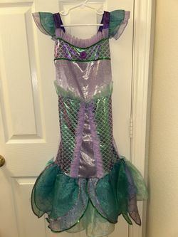 Mermaid Costume Kids Size 4/5 - Like New