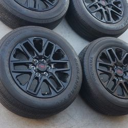 TRD TOYOTA TIRES AND WHEELS.