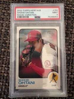 2022 Topps Heritage - SP Image Variation Shohei Ohtani #150