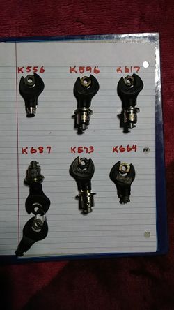 Snap On lock and key