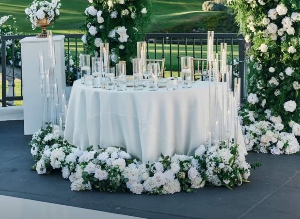 Faux Flower Arrangement