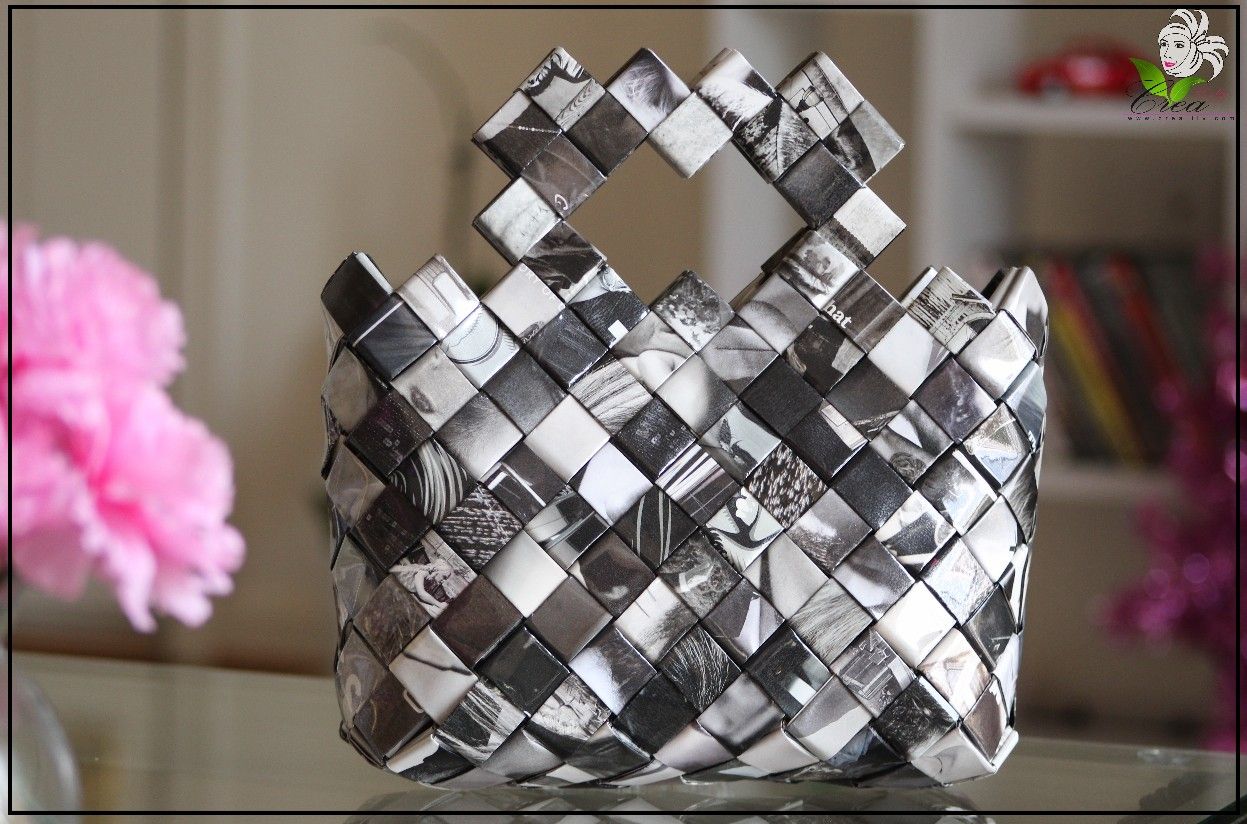 Bag with paper Crealily