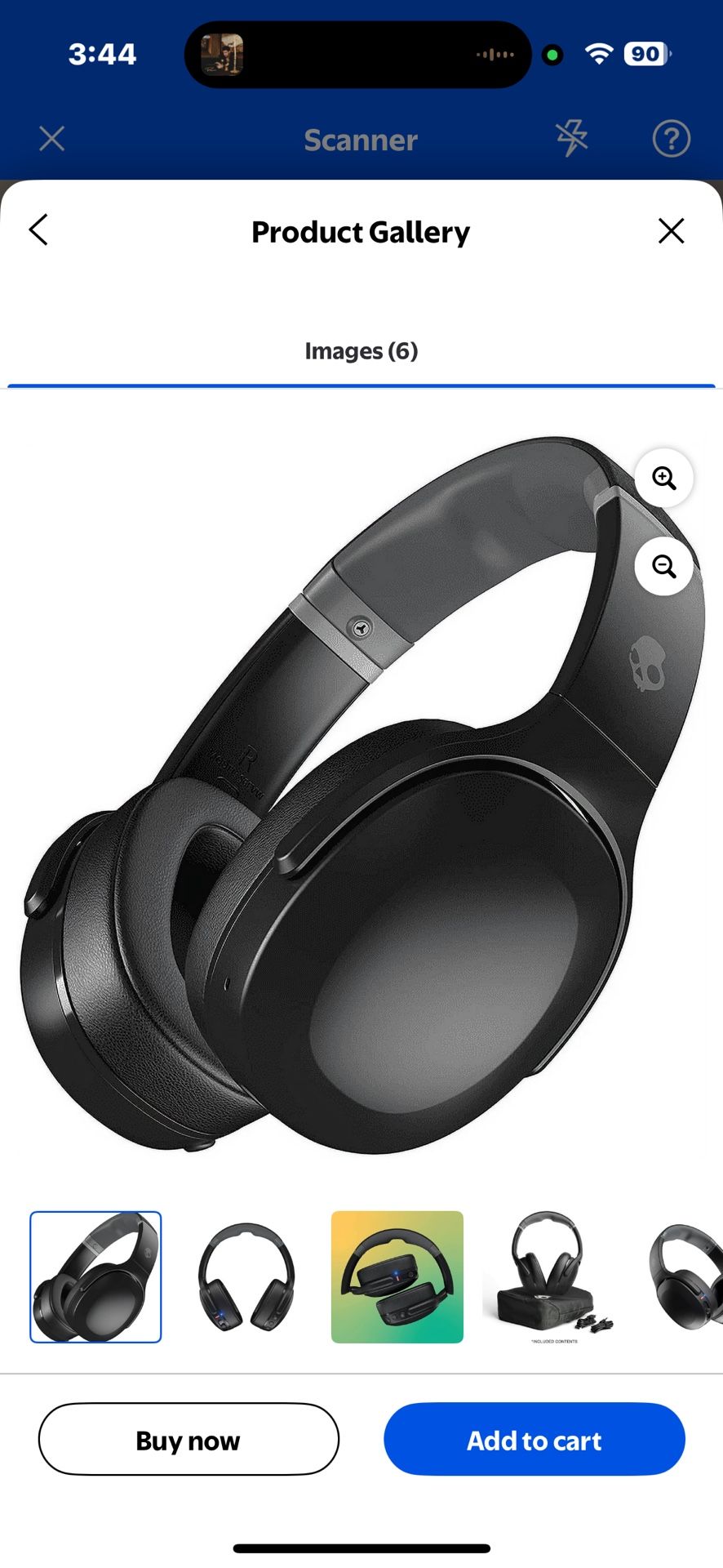 Skullcandy Crusher Evo Wireless Over-Ear Headphone - True Black