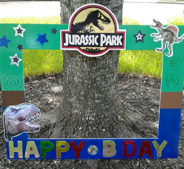 Jurassic Park Photo Booth Frame For In Houston Tx Offerup Jurassic Park Photo Booth Frame