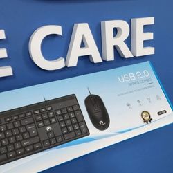 WIRED KEYBOARD AND MOUSE