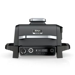 Ninja Woodfire Electric BBQ Grill & Smoker 7-in-1 Outdoor Barbecue Grill & Air Fryer NEW