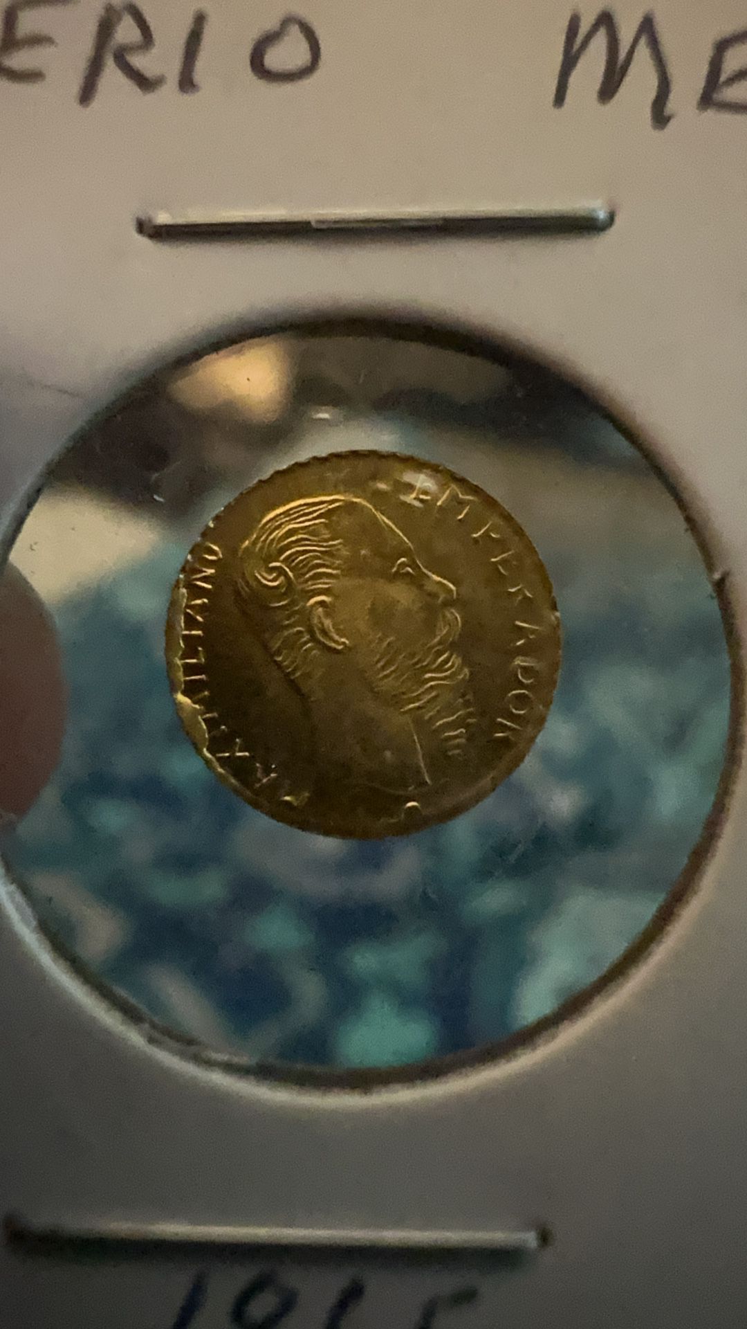1865 10 KT Gold Coin