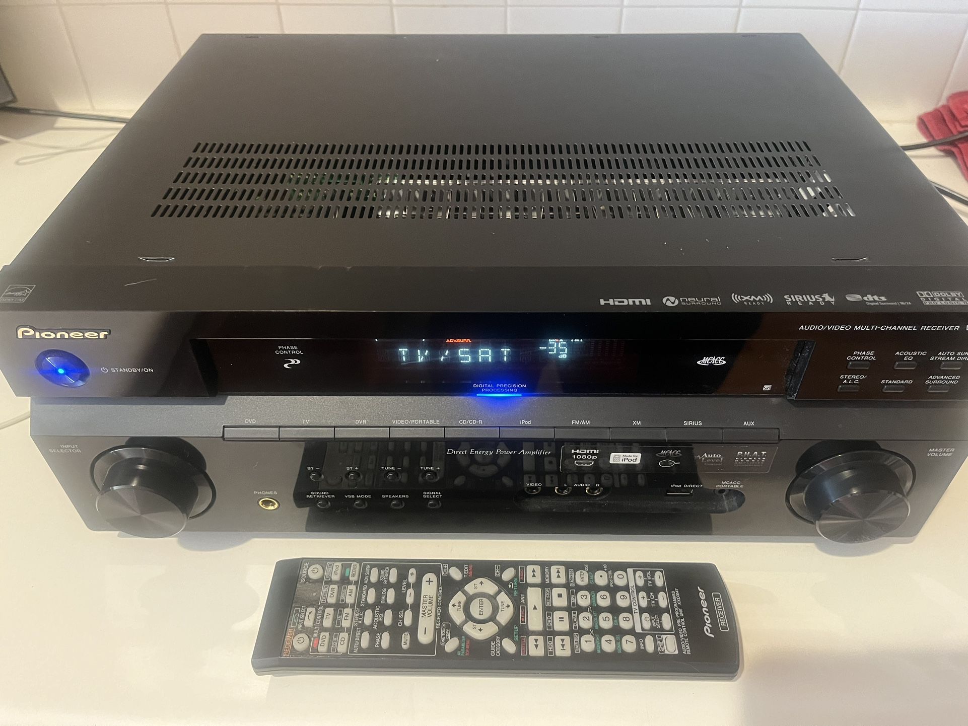 Pioneer VSX-918V-K 300W Receiver