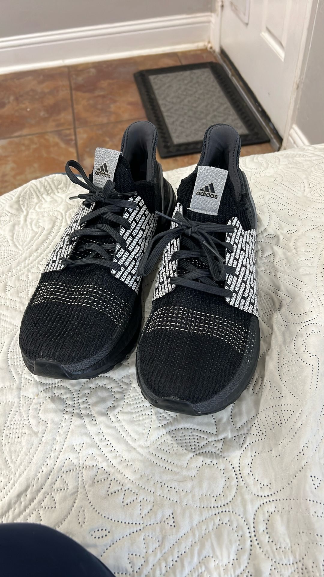 Neighborhood x adidas Ultra Boost 19 NBHD Black White Size 11