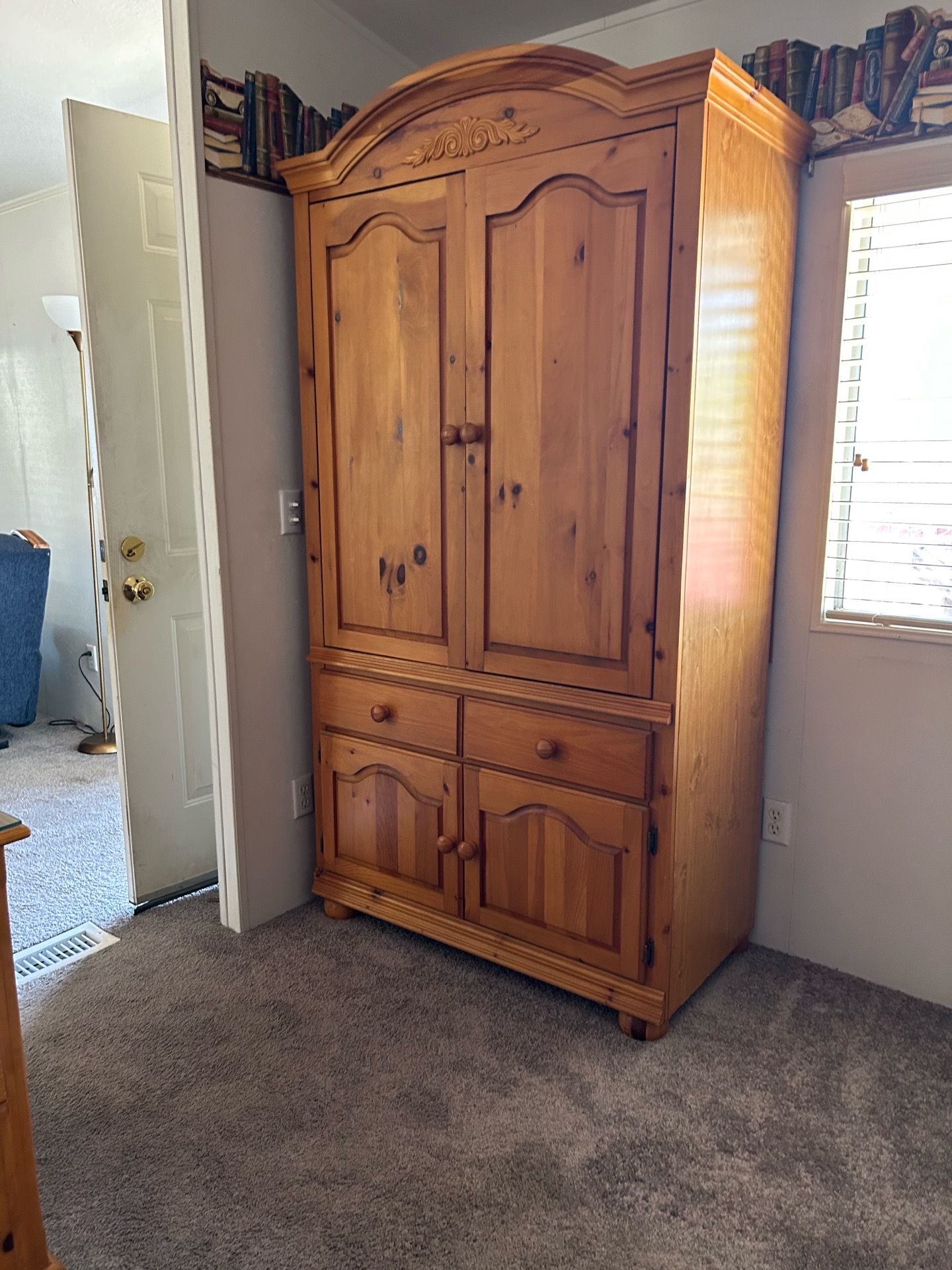 Solid Wood Armoire