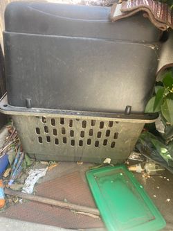 Large dog cage