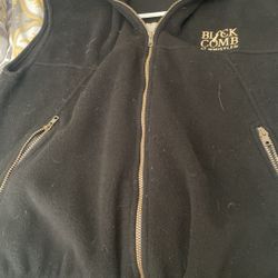 Warm Furry Sleeveless Ski Vest Size Large