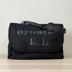 Ralph Lauren Denim & Supply (Black) Messenger Bag