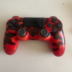 PS4 Controller….. Red Camo…..NEW