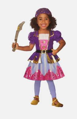 Girls Pirate Halloween Costume with Accessories