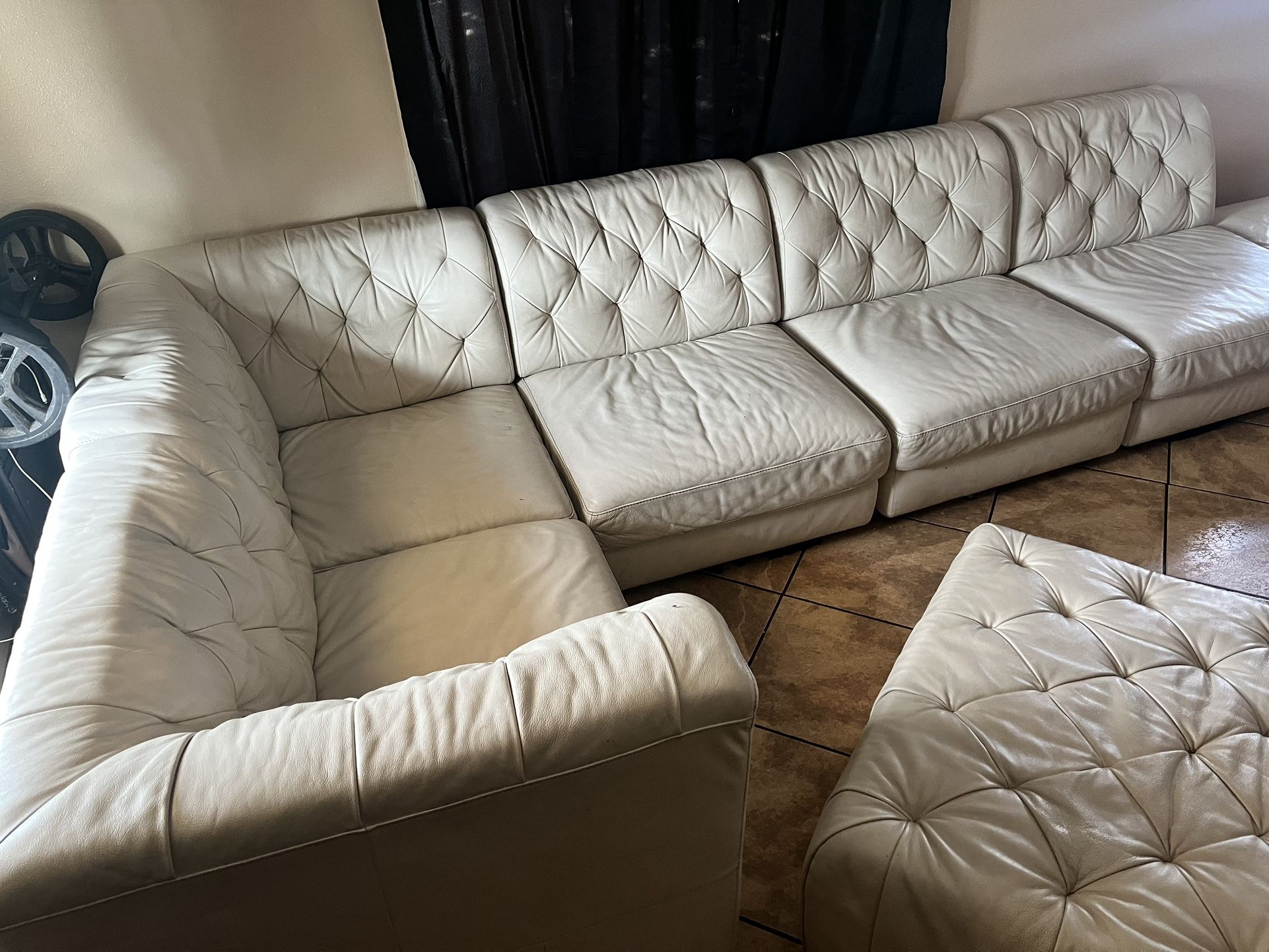 OBO Ivory Sectional Individual Couches