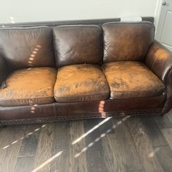 Leather Couch