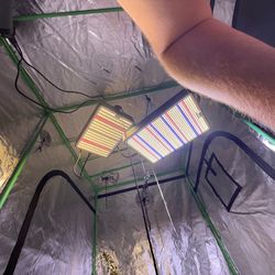 Grow tent with necessities