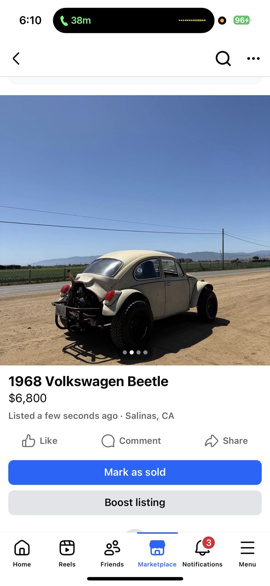 Vw Baja Bug