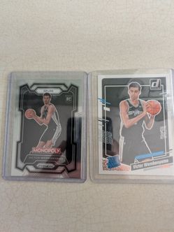 Victor Wembanyama Rookie Card Lot of 2