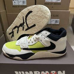 Jordan Jumpman Jack TR Travis Scott Bright Cactus (FZ8117-102) Mens Size 12 Brand New