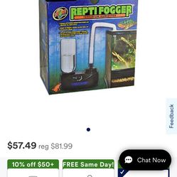 Zoomed Repti Fogger Unused