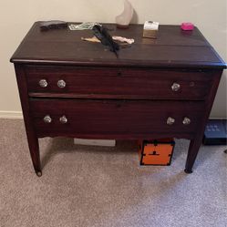Antique Breakfast Cart 