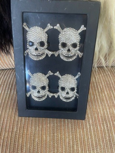 Halloween Rhinestone Napkin Rings 