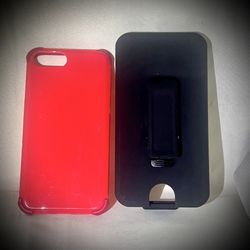 Legacy Secure Impact Case with Holster - iPhone 6s Plus / 7 Plus / 8 Plus – Red