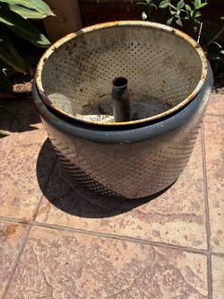 Washer tub fire pit