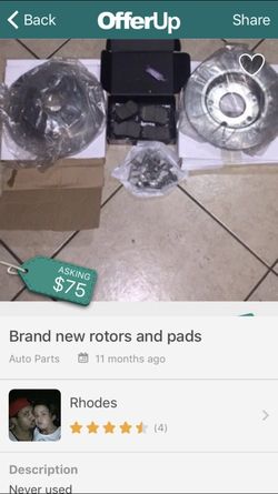 Back Rotors for Honda and Acura