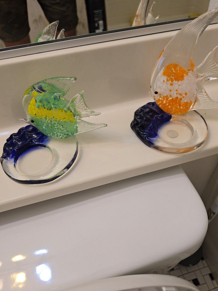 Glass Tea Candle Holders