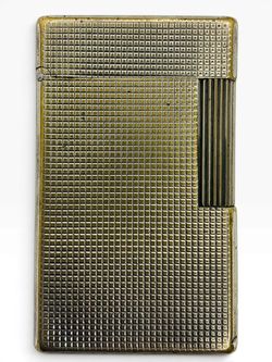 Vintage ST Dupont Ligne 1 Silver Luxury Box Pocket Lighter