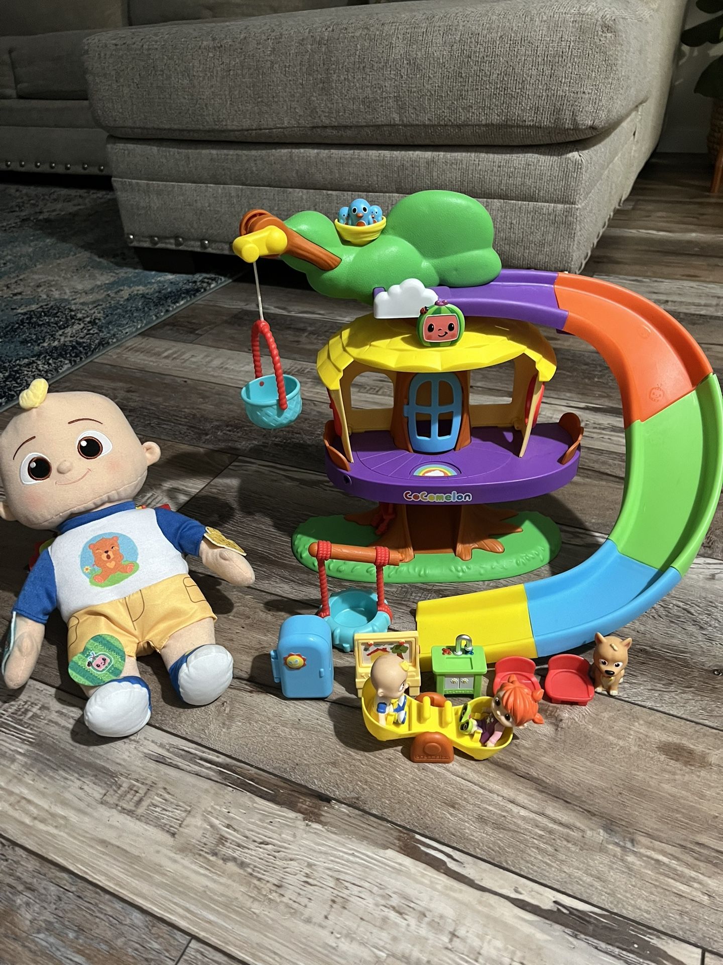 Cocomelon Treehouse and JJ Doll
