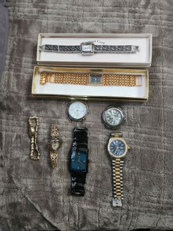 MISCELLANEOUS  WATCHES, MEN'S AND WOMEN'S  ( BEST OFFER) ( SELLING AS A BUNDLE )