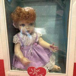 I Love Lucy Episode #150 “Lucy’s Italian Movie” Doll - New - damaged box & missing Grapes - Simi 