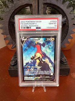 Pokemon 2022 Garchomp V Astral Radiance PSA 10