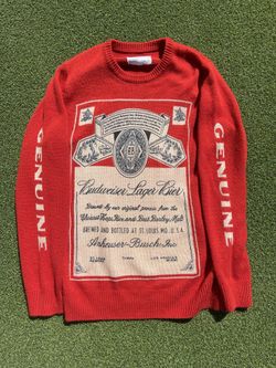 Budweiser sweater