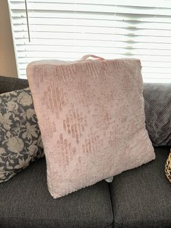 Pink Floor Cushion