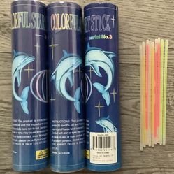 Colorful  star light Sticks Bulk 240 Pack 8” Ultra Bright  Party Pack Multicolor